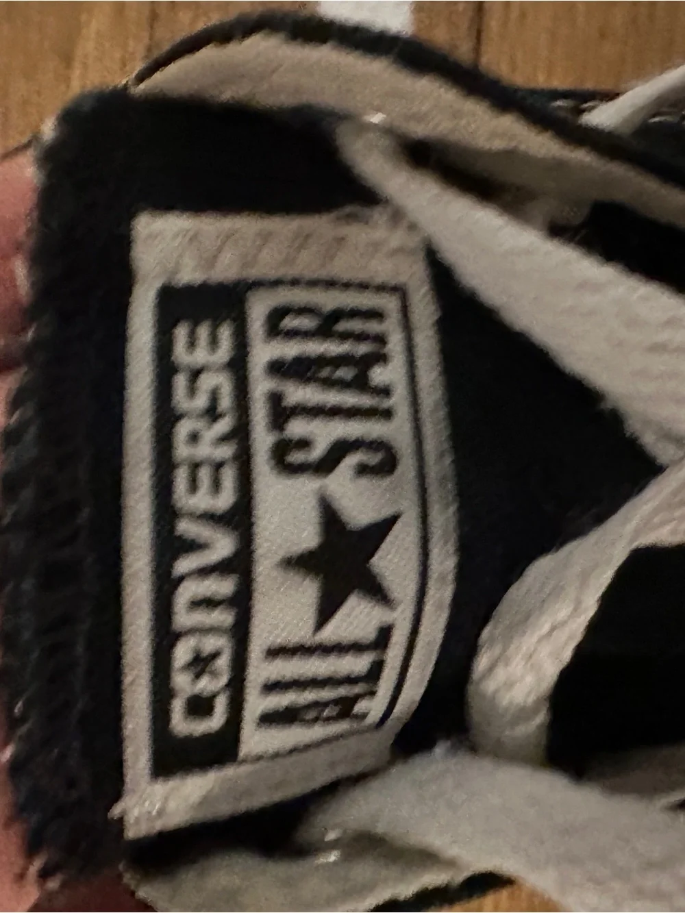 Converse Black Low Top Canvas Sneakers - Picture 5 of 5